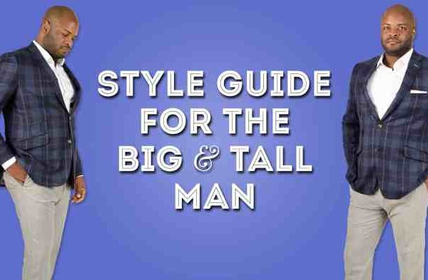 Large men's fashion