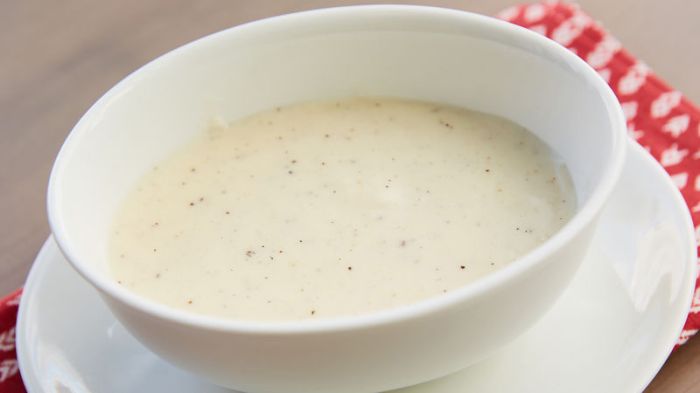 White cream sauce recipe