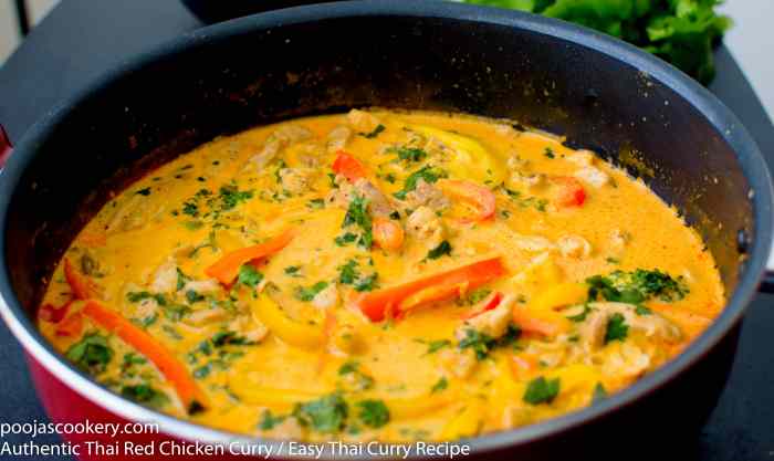 Red curry sauce recipe