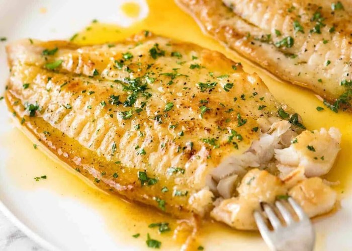 Recipe for sauce for fish