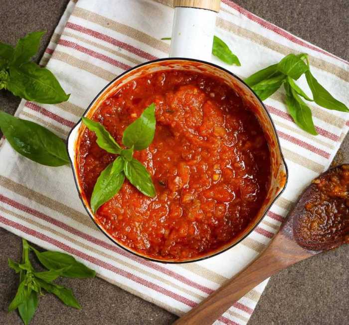 Tomatoes sauce recipe