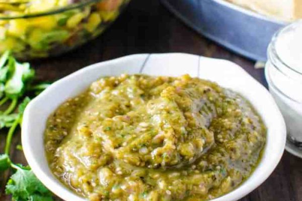 Tomatillo verde sauce recipe