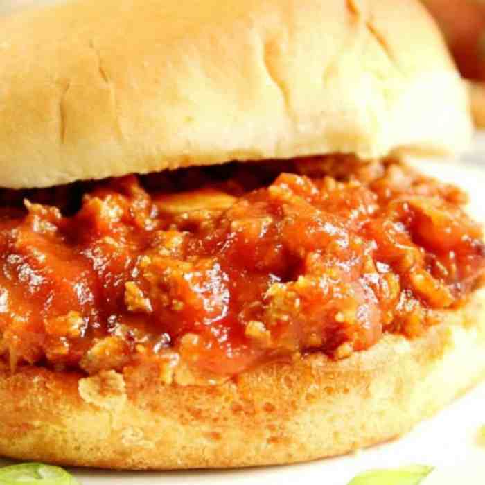 Sloppy joe sauce recipe tomato sauce