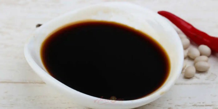 Recipe for soy sauce