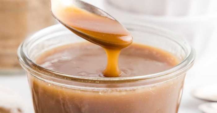 Recipes with toffee sauce