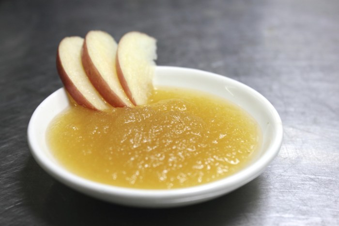 Recipe for apple sauce