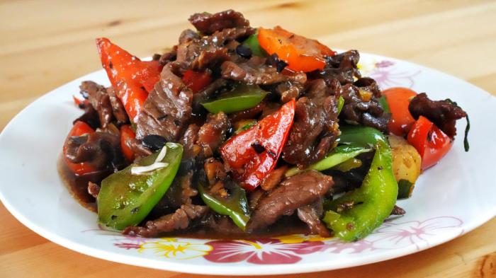 Recipe for black bean sauce