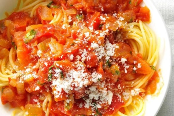 Recipe for tomato sauce with fresh tomatoes