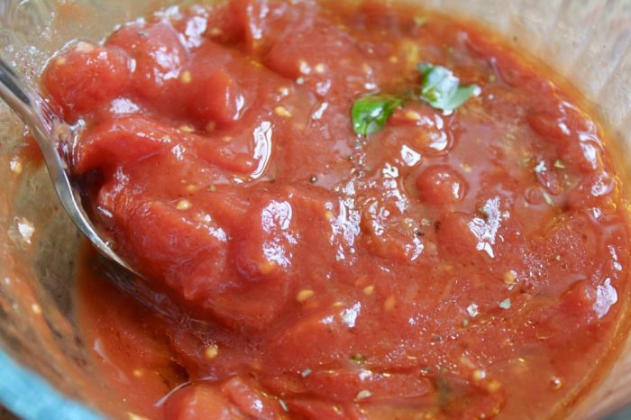 Authentic italian pizza sauce recipe