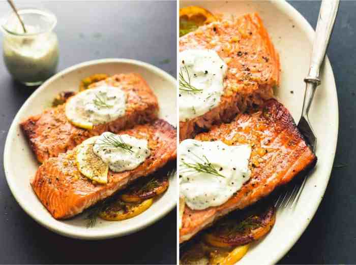 Recipe salmon dill sauce