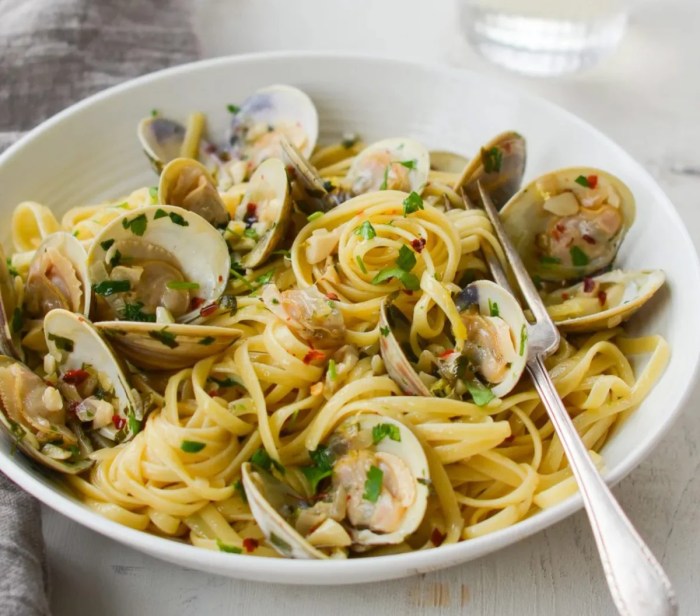 Recipe for linguine and clam sauce