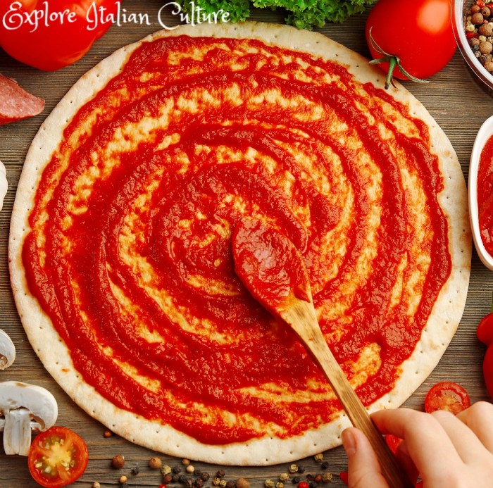 Authentic italian pizza sauce recipe