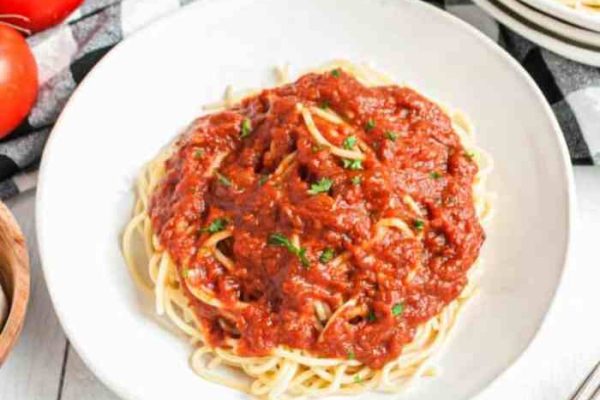 Slow cooker spaghetti sauce recipe