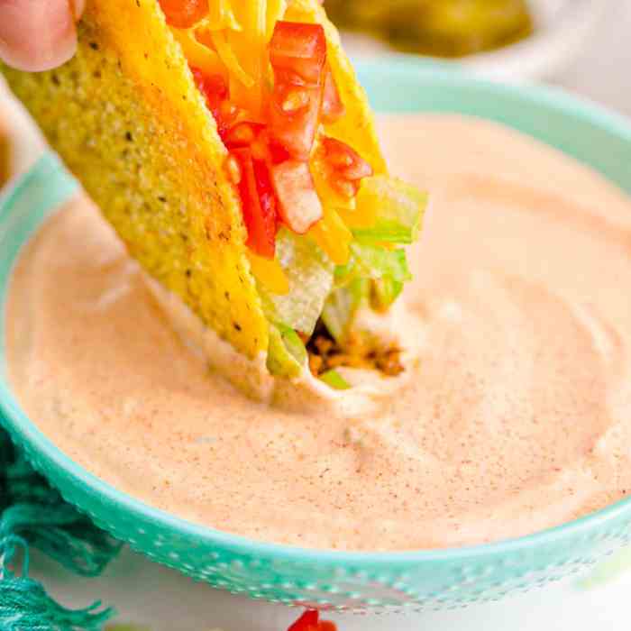 Recipe for taco bell creamy jalapeno sauce