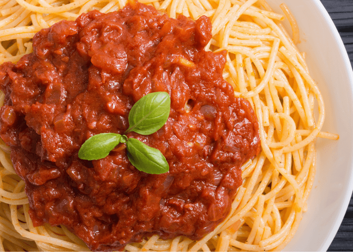 Marinara ziti gimmesomeoven spaghetti